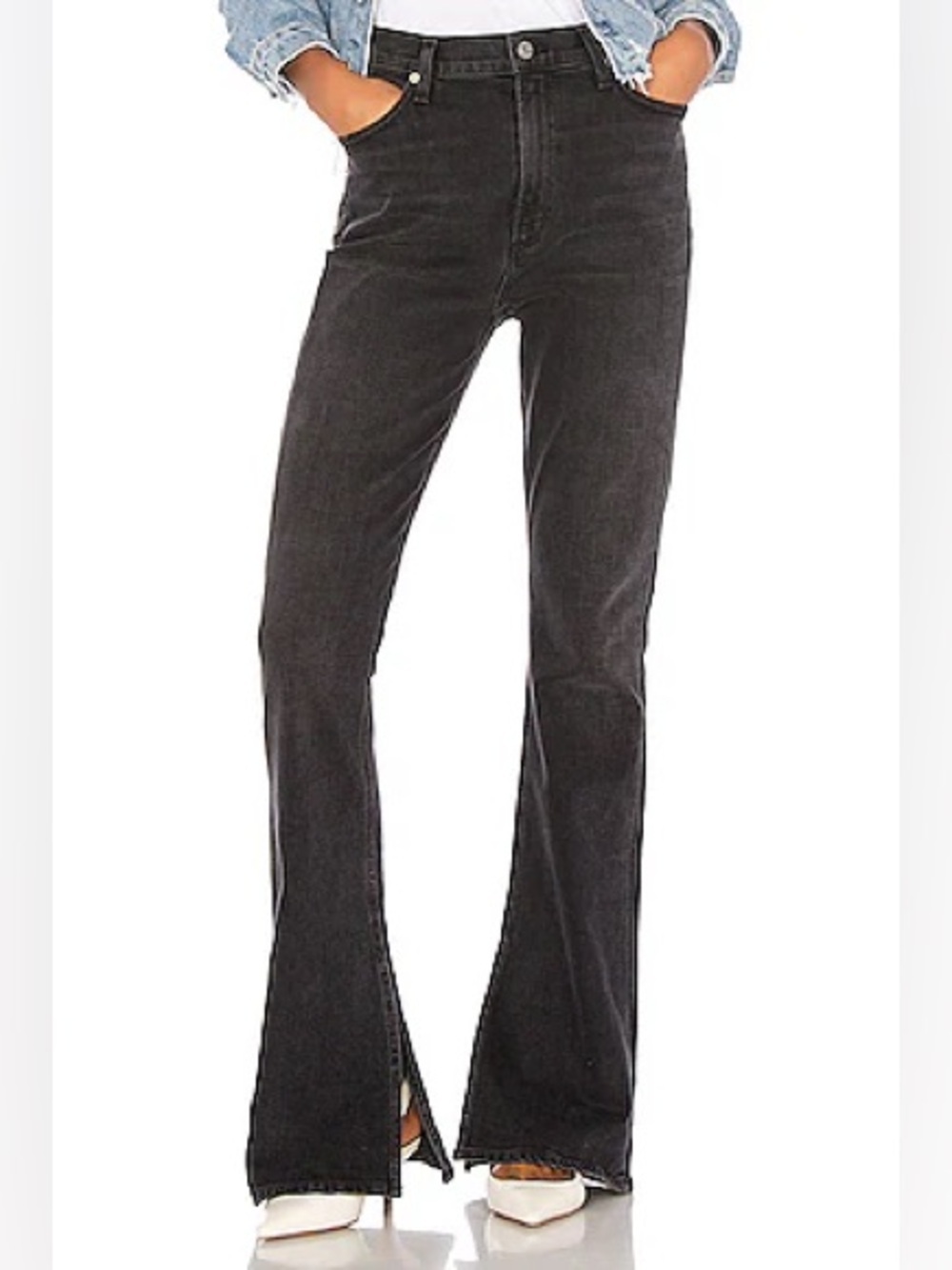 Citizens of Humanity Georgia High Rise Bootcut in washed black size 30